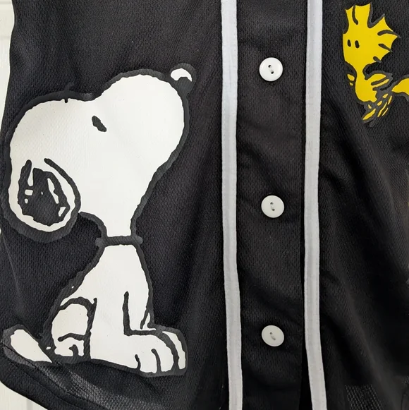 Snoopy Baseball Jersey M - Picture 2 of 4